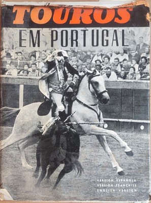 Touros Em Portugal 1962 Mascarenhas Barreto Vintage Portuguese Bullfighting Book