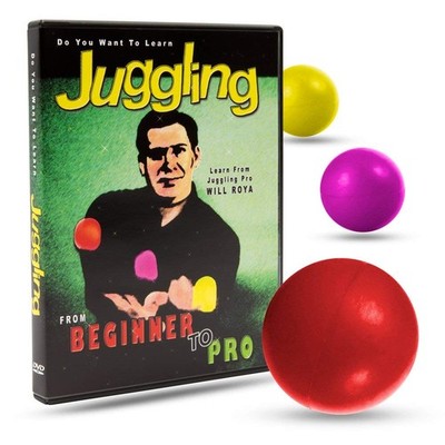 Do You Want to Learn Juggling with Will Roya - Beginner to Pro - DVD + Digita...