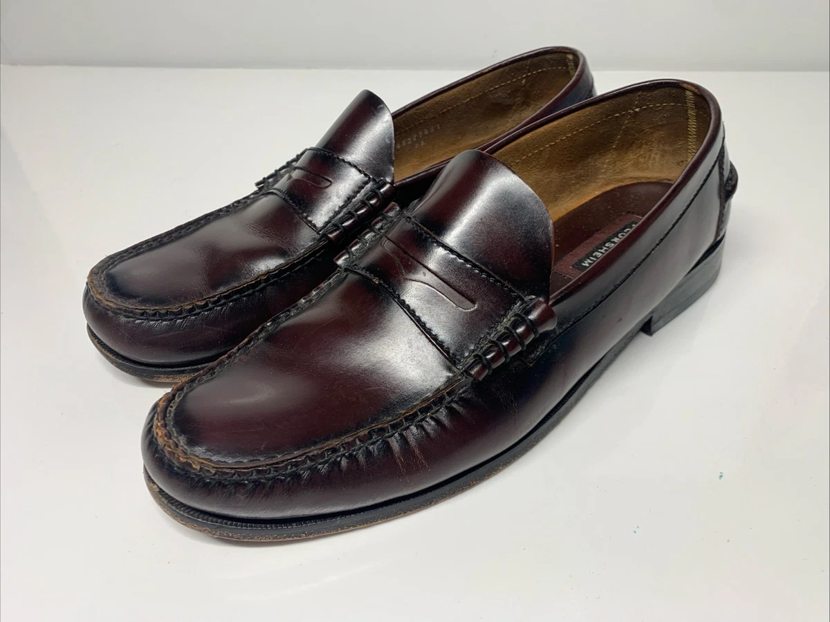 Florsheim Riva Mens Sz 9.5E Comfortech Black Soft Leather Loafer Moc Toe Slip On Florsheim Shoes for Men for sale | eBay main image 4