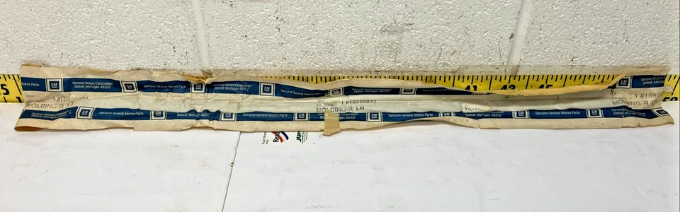 Juego de molduras de marco de puerta trasera derecha/derecha GMC 15959871/15959872 1991-94 GM (Bin81 Foto 2 de 4