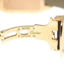 CARTIER SANTOS-DUMONT LM WH100751 35mm 18KPG Beige Dial Hand-Wind #C013 7