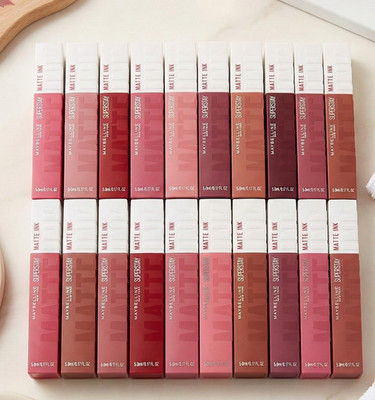 Lot of 20  Maybelline SuperStay Matte Ink Lipsticks