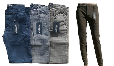ULTIME TAGLIE!! Pantalone Estivo Aderente Elasticizzato Bruno
