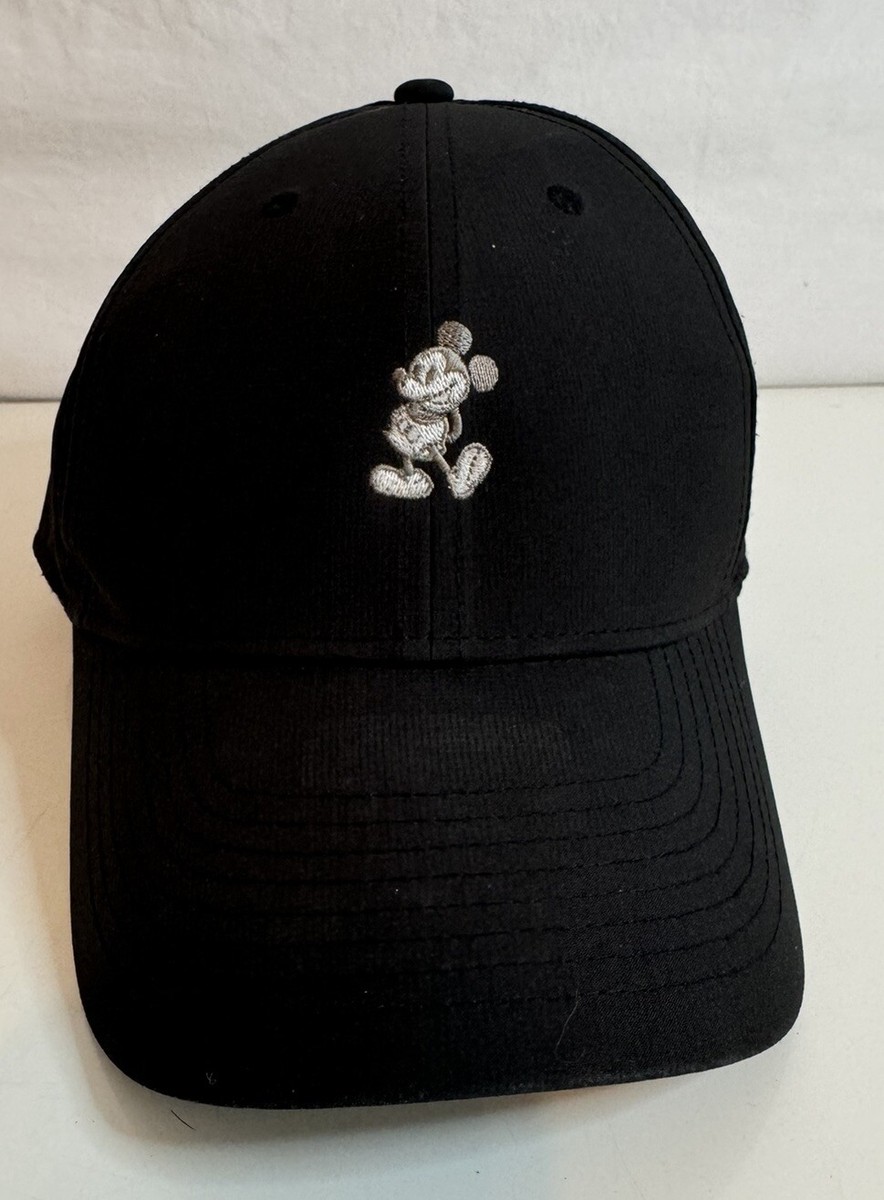 Disney Parks Embroidered Mickey Mouse Nike Legacy91 Golf Hat Black