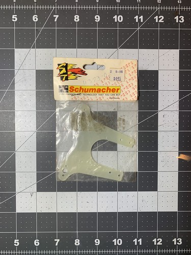 Vintage Schumacher Cougar SV Rear Body Mount U-373-D; U373D; 2WD; Shock Tower - Picture 2 of 2
