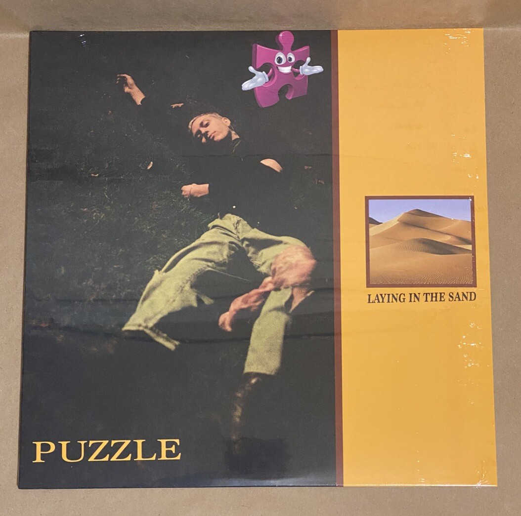 Puzzle - Laying In The Sand LP Yellow Vinyl The Garden Vada Vada