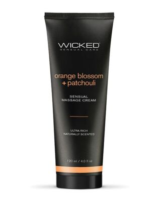 Wicked Sensual Massage Cream 4 oz  Scented/Unscented Intense Sensations & Bliss