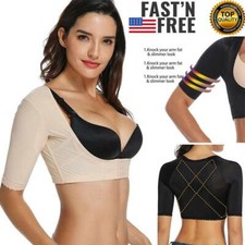 Women's Upper Arm Shaper Compression Posture Corrector Top Weight Loss Shapewear