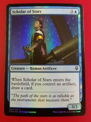 1x Scholar of Stars | FOIL | Commander Legends | MTG Magic Cards