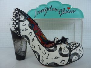 irregular choice perspex heel