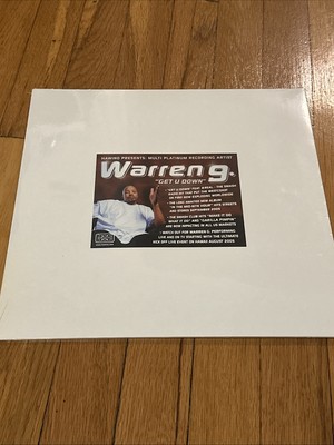 Warren G. Vinyl Get U Down Feat B Real Of Cypress Hill 12  Record Sealed