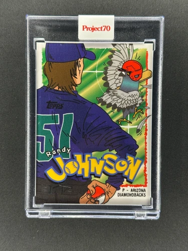 2021 Topps Project 70 Randy Johnson by Ermsy #299 Pokemon Inspired