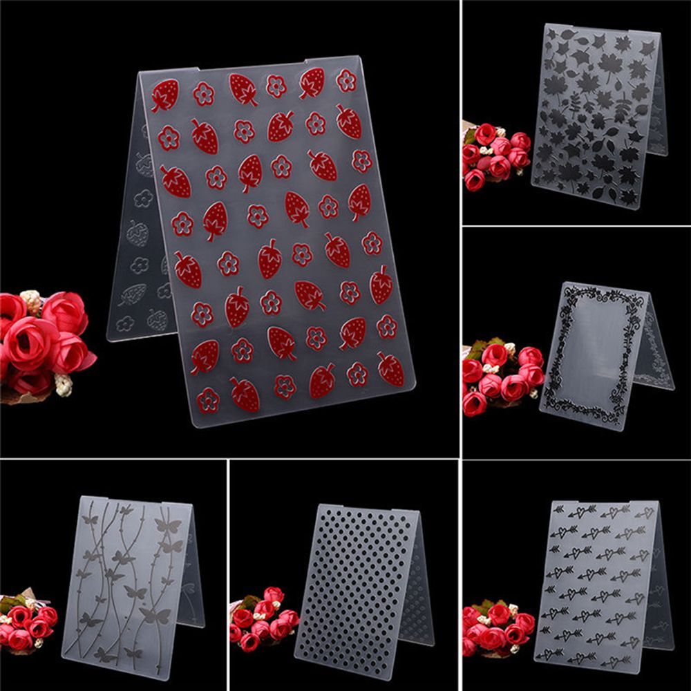 Basteln Mit Papier Karten Dekor Vorlage Scrapbooking Prage Schablonen Ordner