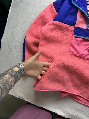 Vintage Men's Nike ACG Sherpa Deep Pile Ski Sweatshirt 90s Hiking