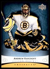 2005-06 Upper Deck Artifacts Andrew Raycroft #7