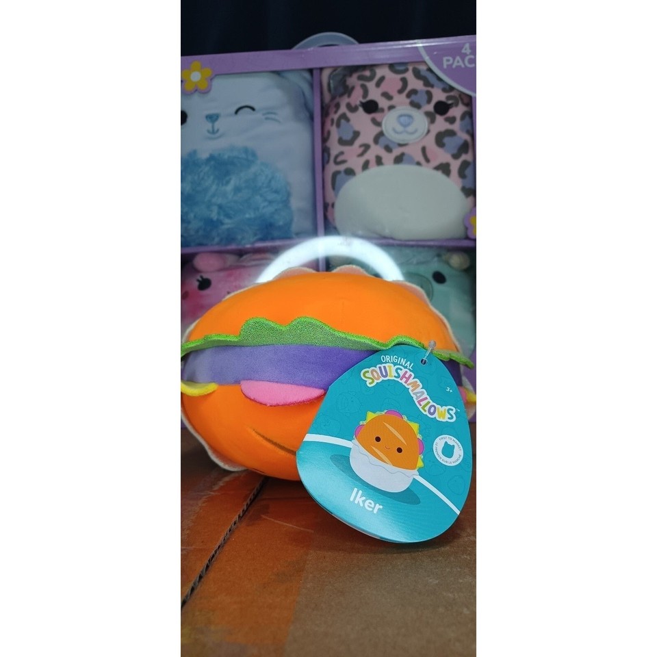 Squishmallows Junk Food Squad Iker The Hoagie 7.5" Plush Toy BNWT eBay
