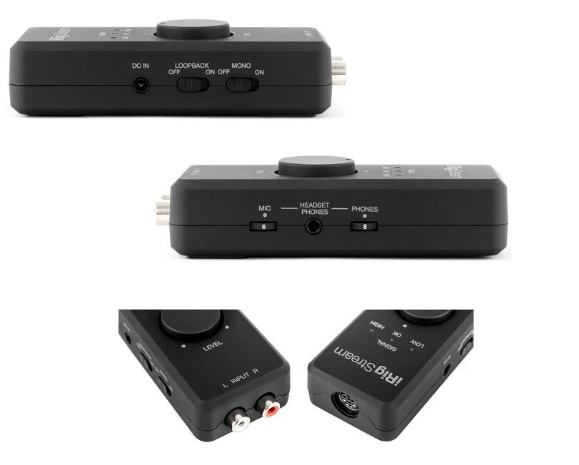 NEW IK Multimedia iRig Stream USB Audio Interface for iOS/Android/MAC/PC - Image 3 of 3