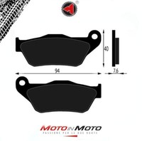 Organische BremsbeläGe Vorder Yamaha Xmax X-MAX 125 250 2008 2009