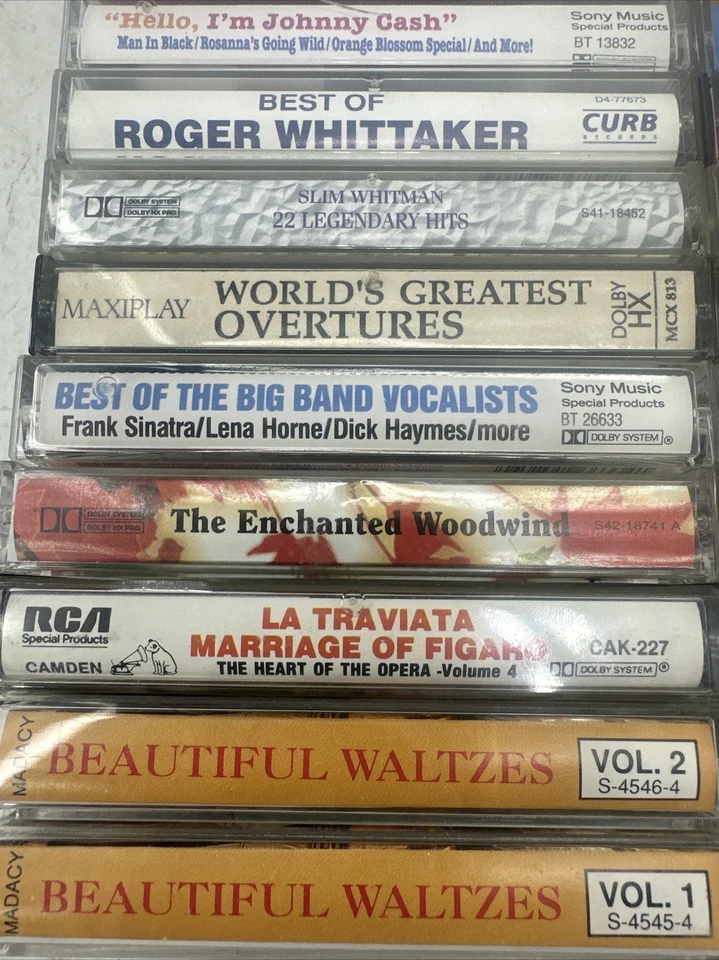 Cassette Tapes Lot 26 Tapes Foto 4 de 4