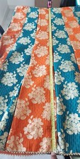Womens Banarsi Skirt, Indian Design, Multicolor Elegant