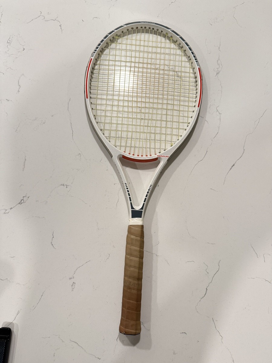 Raquette Donnay Supermid Céramique – 4 5/8 Poignée – Super Légère – Rare