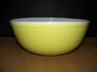 Vintage PYREX Primary YELLOW Mixing Nesting Bowl Large #404 4Qt