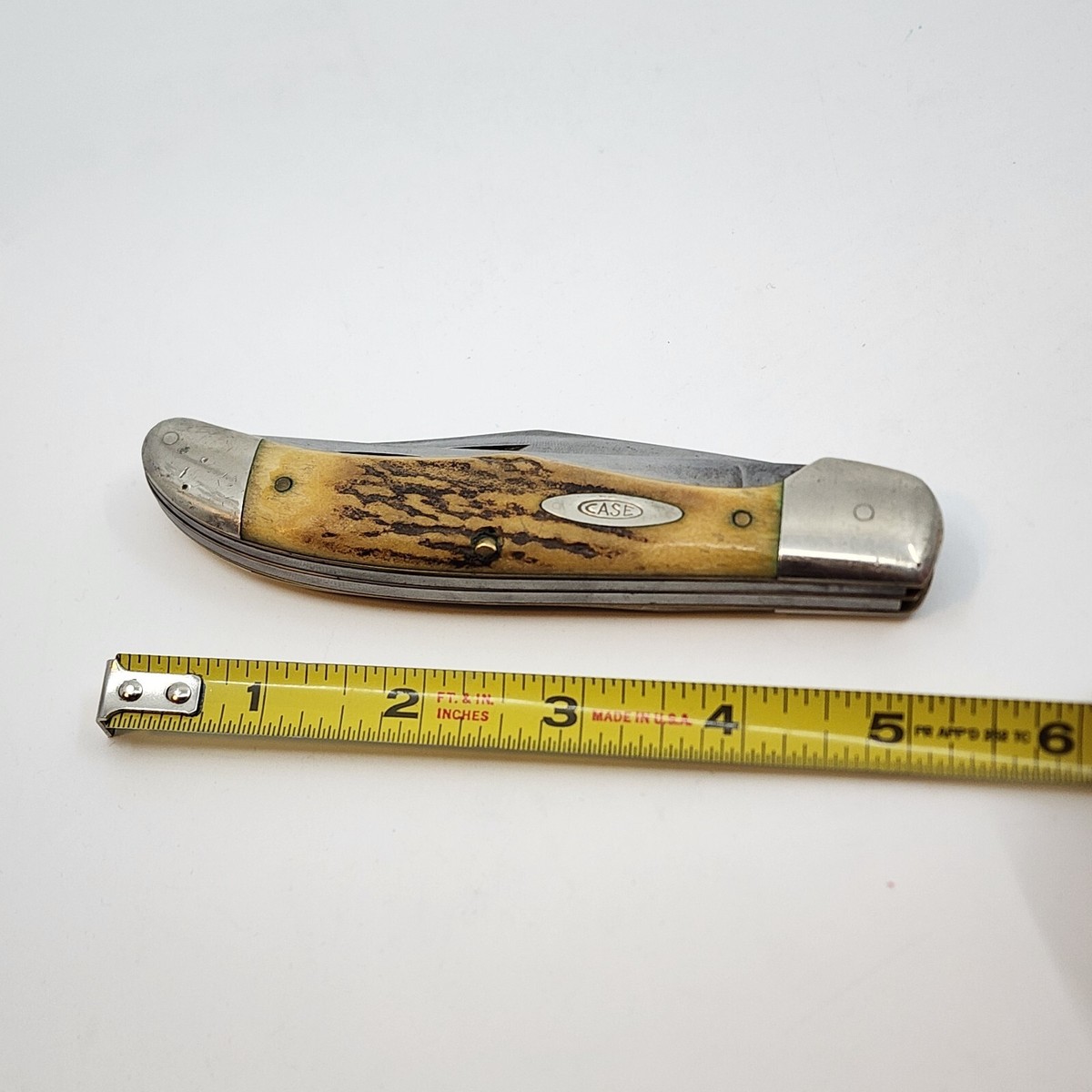 CASE XX #5265SAB STAG HANDLE TWO BLADE KNIFE 1940-1964 | eBay