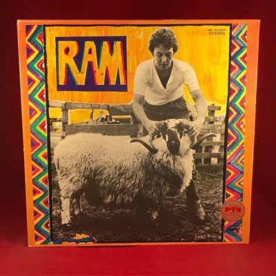 Paul Linda Mccartney Ram 1971 Japanese Vinyl Lp Excellent