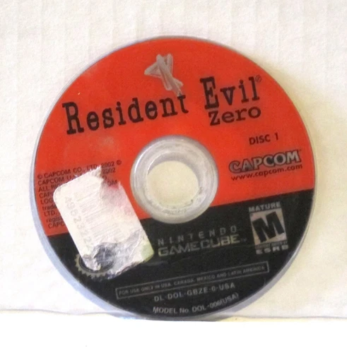 Gamecube Resident Evil Zero Disc 1 (Nintendo Gamecube 2002) Disc Only READ
