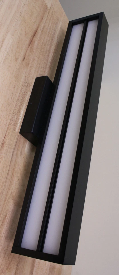 LBL Aviva Modern 26" Outdoor LED Wall Lantern Black Sconce OD787OPBLLEDW - Image 2 of 4