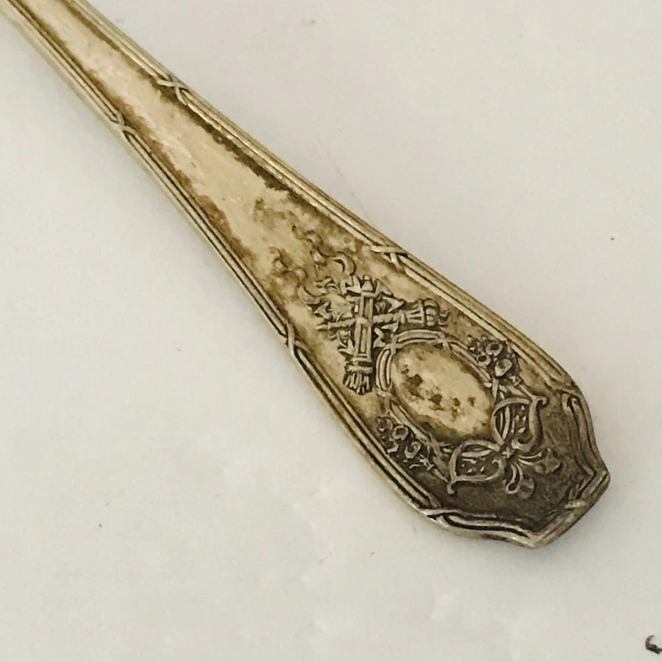 RM&S Wallace Sterling Versailles Silver Cocktail Fork Olive Stamped 4 3/4" - Image 2 of 4