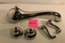 Phylrich D1102JTO-26 Revere & Savannah Two Handle Roman Tub, Polished Chrome