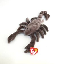 TY Beanie Baby - STINGER the Scorpion (8 in), Stamped Tush Tag, Errors, 5th Gen