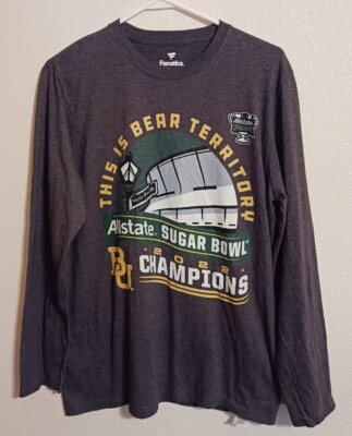 Sugar Bowl Shirt Mens Size M Gray Long Sleeve 2022 Allstate - Main Image