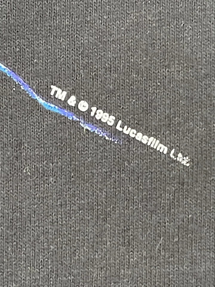 Vintage Anvil Darth Vader Lucasfilm Single Stitch T-Shirt Youth L - NWT & Rare! - Image 3 of 4