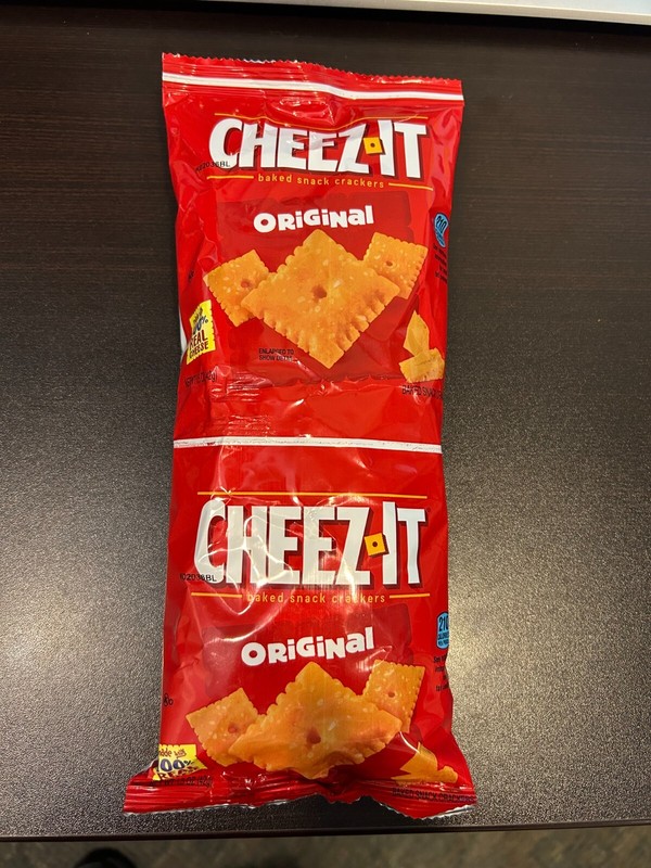 Rare Sealed Double Bag Cheez-It Crackers ERROR Unopened