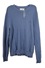  89 Original Penguin, Ribbed Crew Neck Sweater Cotton VINTAGE INDIGO size S