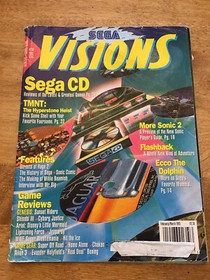 Sega Visions Game Magazine LOT OF 13 ISSUES - Great Mix of Old and New