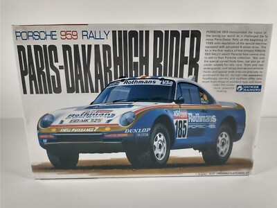 Porsche 959 Rally Paris Dakar Gunze Sangyo 1:24 Model Kit G-135 Sealed Box
