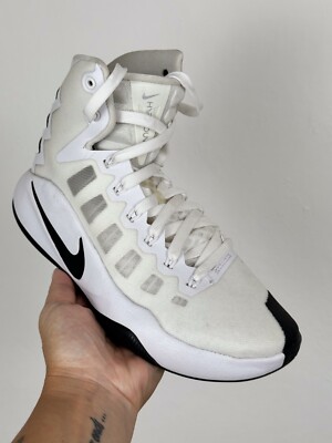 NIKE Hyperdunk 2016 TB Weiß / Schwarz Gr. 38