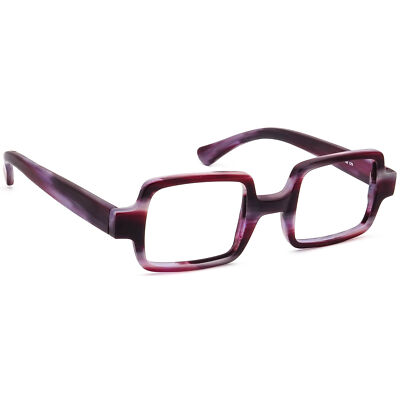 SEE Eyewear Marbled Italian Sunglasses Very Rare Authentic See Eyewear 0572 C439 47mm Brown Marble  main image 3