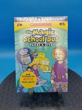 The Magic School Bus Takes a Dive DVD + Book Scholastic New Sealed