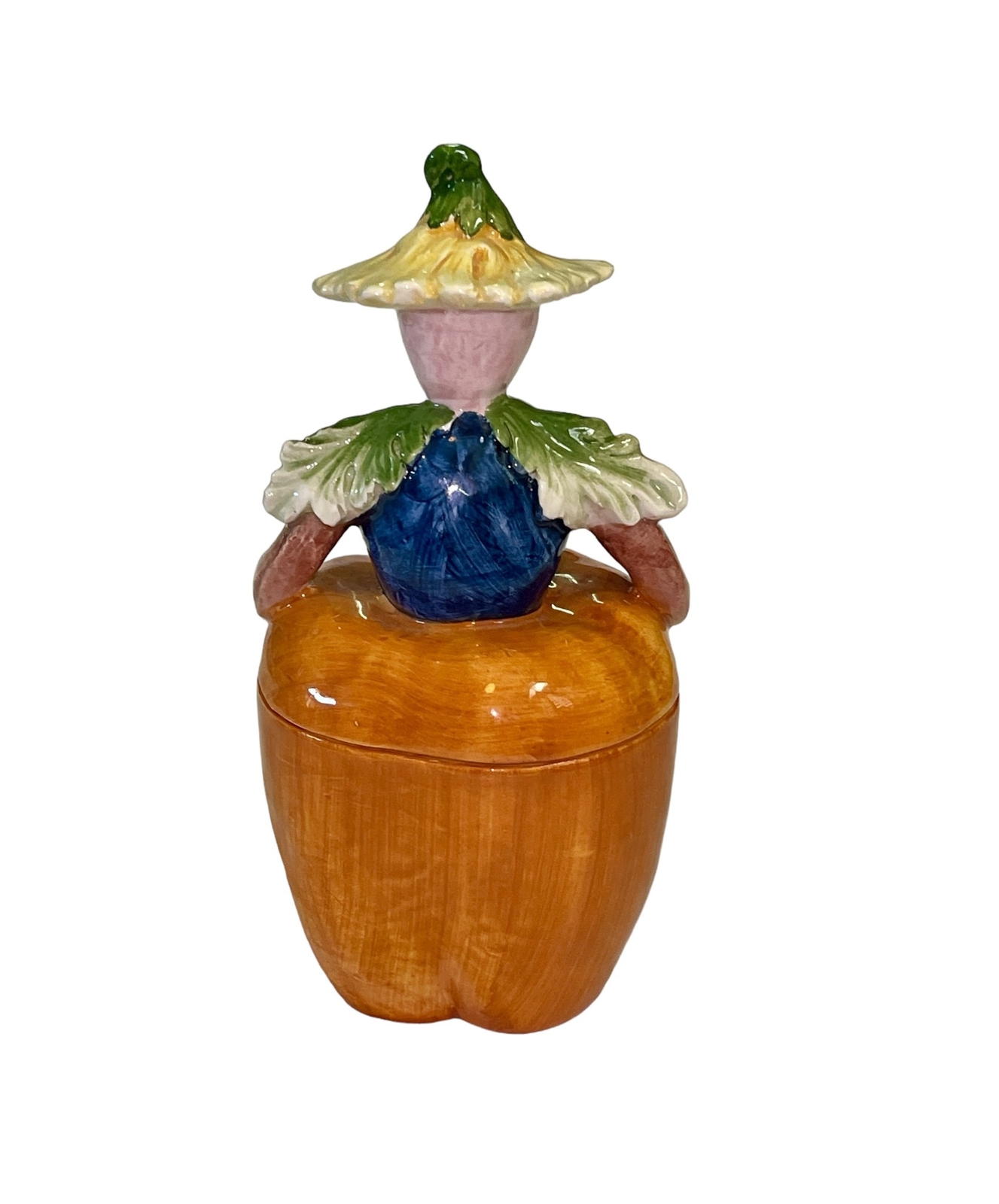 HORCHOW ITALIA CERÁMICA VEGETAL DAMA PIMIENTA ANTROPOMÓRFICA NEIMAN MARCUS