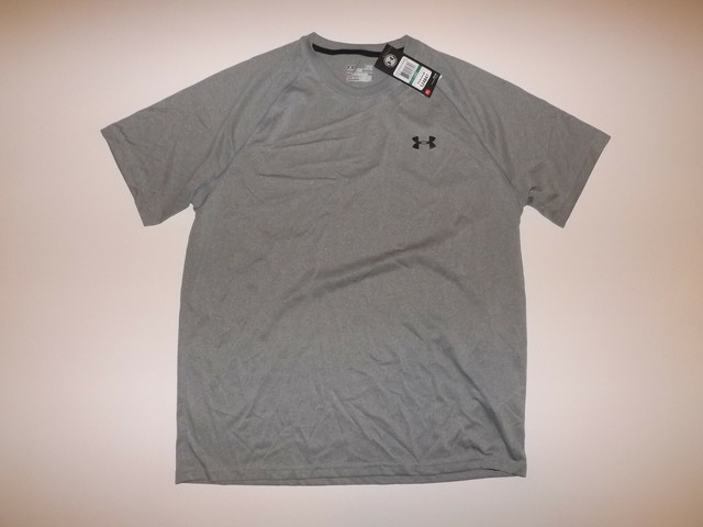 mens grey under armour t shirt