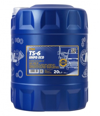 Mannol 7106 TS-6 ECO UHPD 10W-40 Motoröl 20L CUMMINS CES 20076 20077 20078