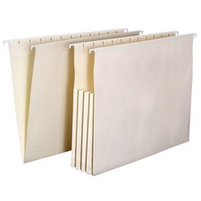 Archival Methods file folders, legal Size Hanging Folder Open Side PKG 25