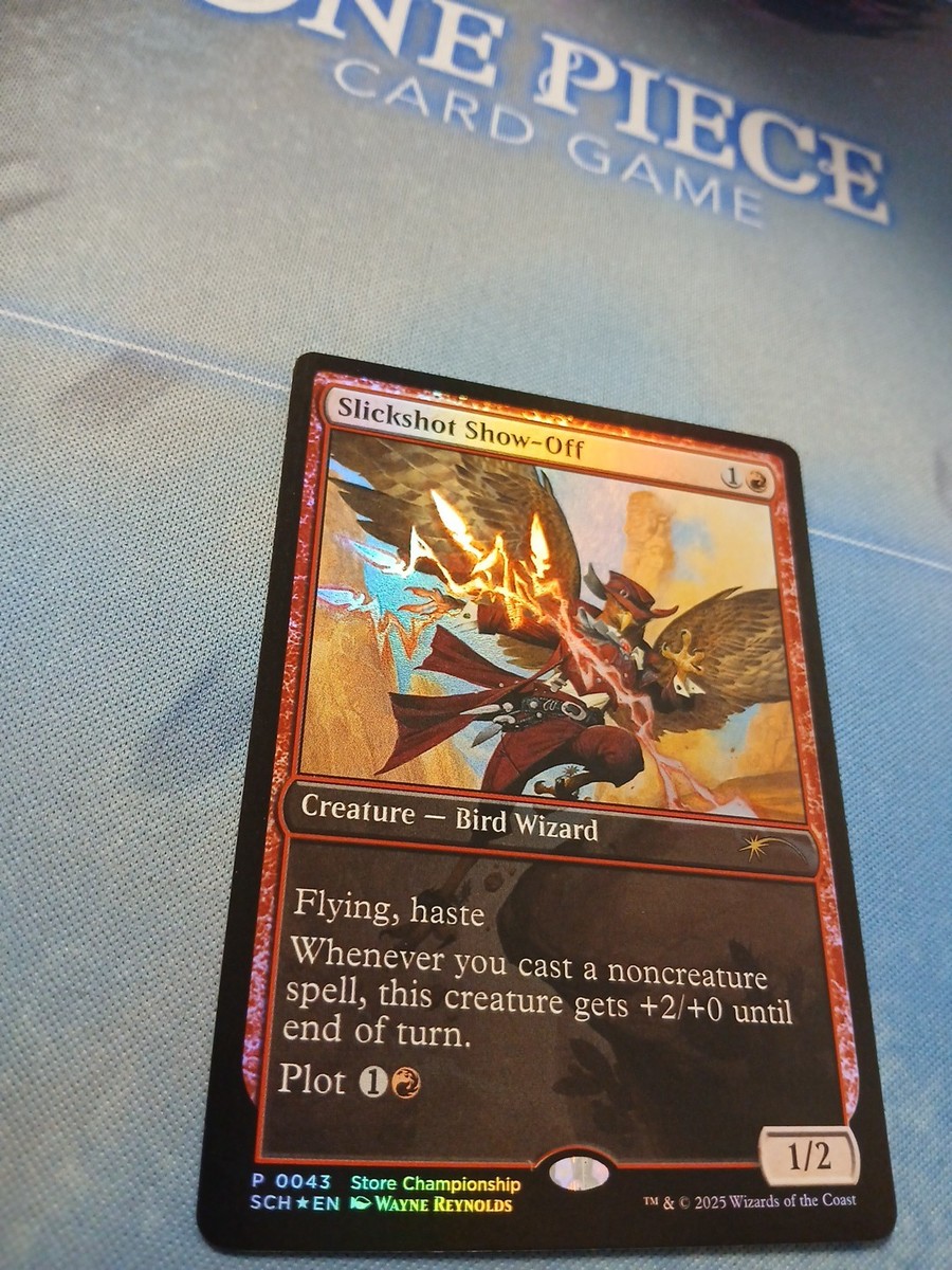 Slickshot Show-Off store Championship Promo Mtg Magic The