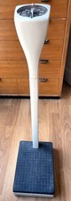 Vintage Health O Meter Doctors Scale Standing Upright Made USA 300 LBS Capacity