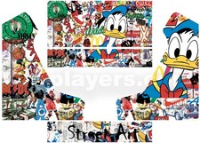 Stickers bartop Anime Art 1  Autocollant borne d'arcade