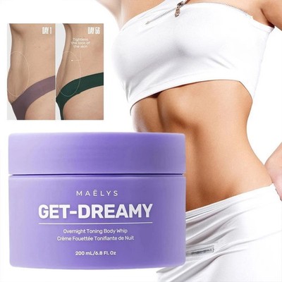 Maelys Get-Dreamy Overnight Toning Body Whip - 6.8 Fl Oz/200 ml New in Box